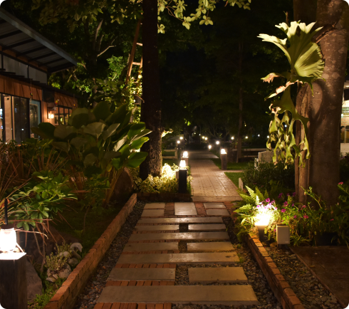 Outdoor Lighting Installation